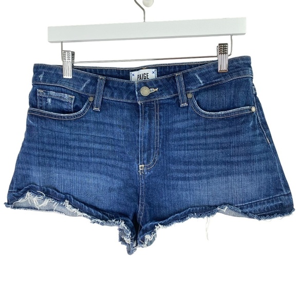 PAIGE - Daryn Short in Loki Blue Size 29 - Picture 1 of 11